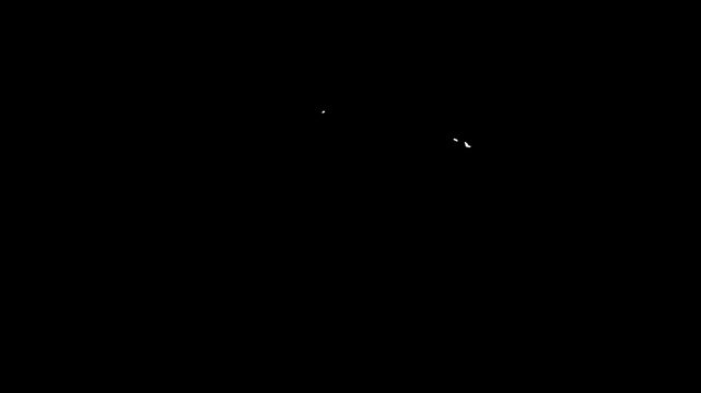 Fractured lightning core burst fx with transparent background