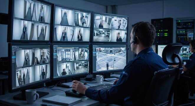Monitoring center: access control, security, incident response, confidentiality, integrity, GDPR compliance.