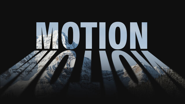 Kinetic Cut Out Titles