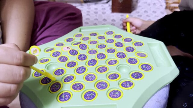 Indoor Memory Puzzle Matching Game for Kids and Adults Featuring Colorful Cards, Family Fun, Brain Training and Home Entertainment