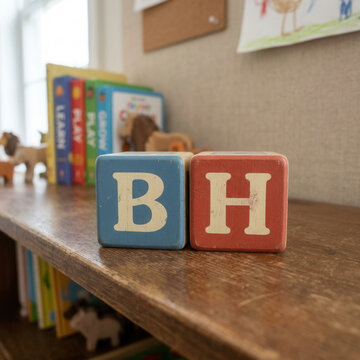 Educational Alphabet Blocks For Early Learning Childhood Development