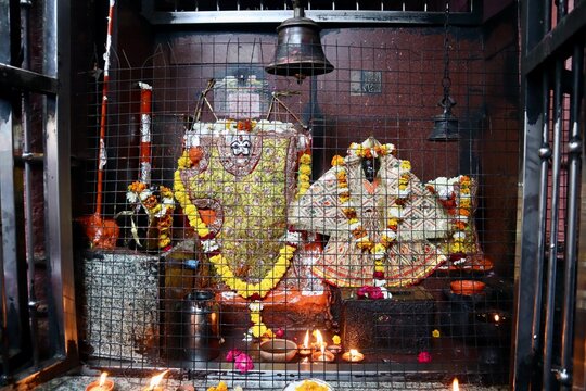 インド　アグラ　ヒンドゥー教の神像