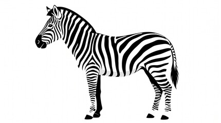 zebra vector illustration © Soar High