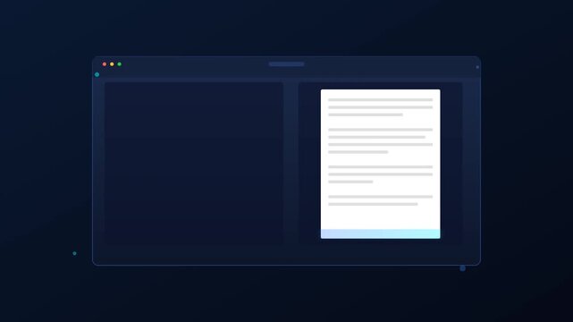 Automated AI Legal Consultant Interface with Document Scanning and Interactive Chat Interface Loop