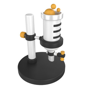Burette 3D Illustrations