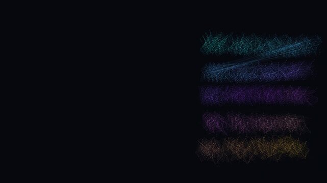 Evolving neural network data lattice and computational topology