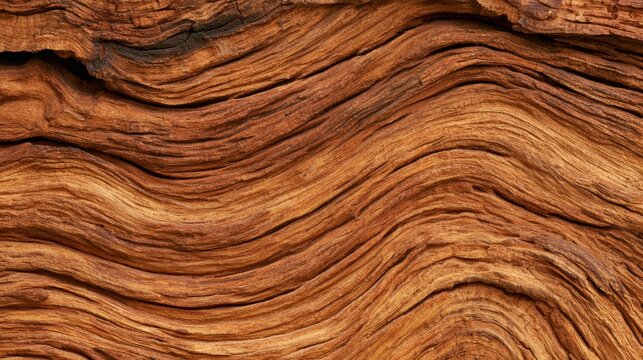 Weathered Wood Grain Texture Background Close-Up