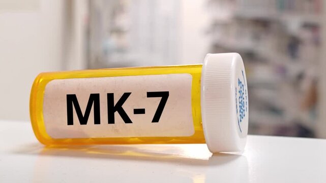 MK-7 menaquinone 7 vitamin K2 for bone and cardiovascular health