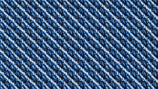 Abstract blue and white denim pattern illustration