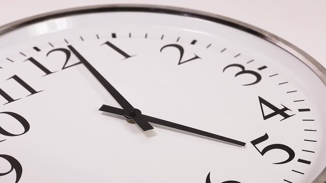 The arround of a clock