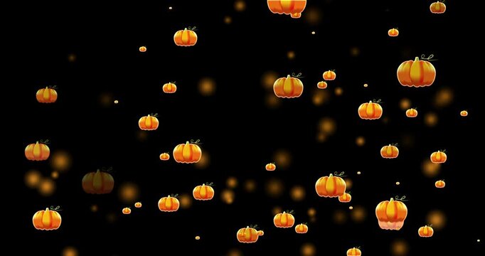 4K Animated Pumpkin emoji Transition.4K Social Media Pumpkin emoji Transitions for live stream, live chat, gaming, Halloween, and Live-style. 4K Animated transitions for social media. Easy to use.
