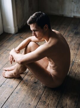 Contemplative Nude Study