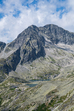 Stunning views along the Lomnicke sedlo hiking trail in Tatranska Lomnica, Slovakia