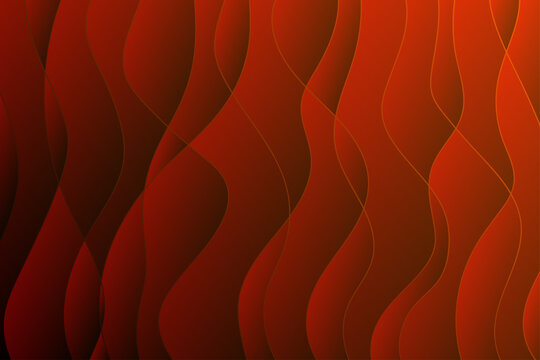 Red Flame Seamless Vector Gradient