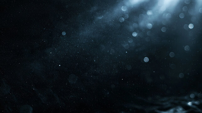 Cinematic Floating Dust Particles and Light Rays Overlay