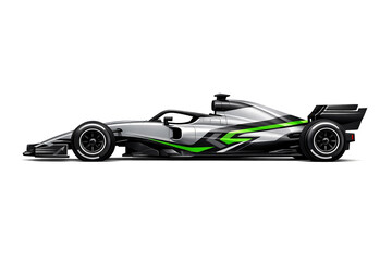 Fototapeta premium High-performance racing vehicle with aerodynamic design