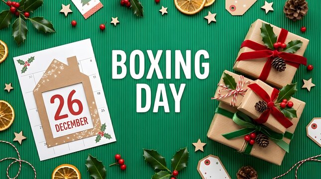 Celebrate the joy of boxing day with gifts festive food and cherished moments with loved ones