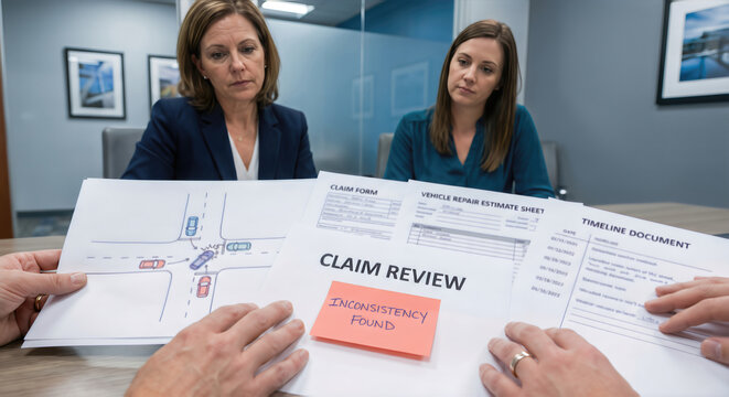 Insurance Claim Discrepancy Review for Fraud Investigation