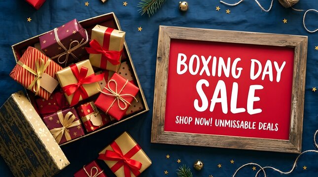 Celebrate the post christmas tradition with a boxing day sale on gifts and festive items