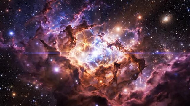 Deep space ethereal heavenly cloudscape background v VSRExport