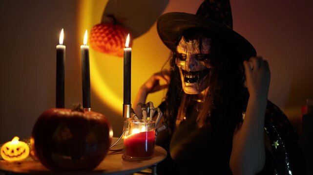 Halloween traditions encourage people to invent frightening alter egos and wear creepy costumes turning familiar faces into mysterious characters for one festive night each year