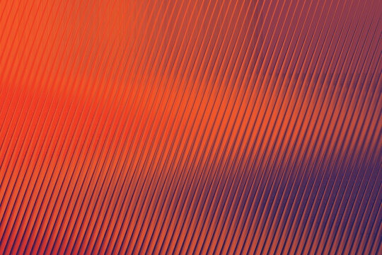 Abstract background with diagonal lines and a vibrant gradient transition from warm orange to deep purple