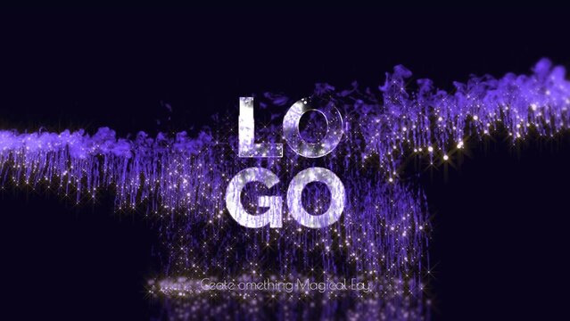 Enchanted Particle Logo Reveal