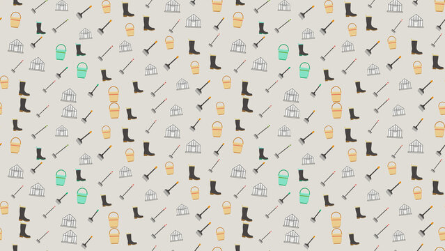 Gardening Equipment Pattern