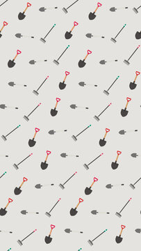 Gardening Tools Pattern