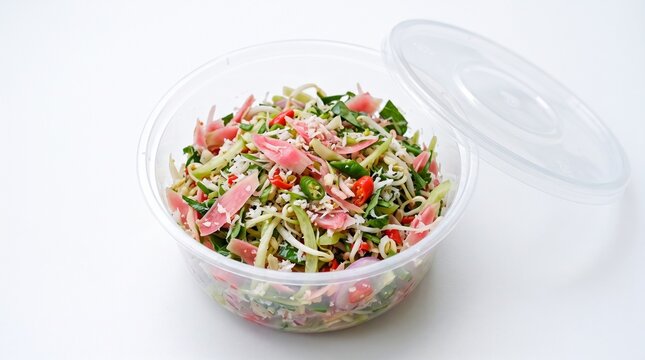 Kecombrang salad bowl