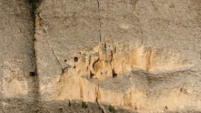 Madara Rider Ancient Rock Relief On Cliff Face Madara Plateau Bulgaria Medieval History Archaeology Monument Cultural Heritage UNESCO Site Outdoor Landscape View