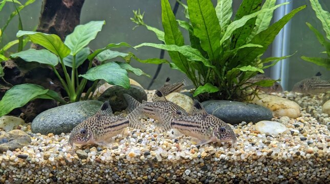 Corydoras fish aquarium