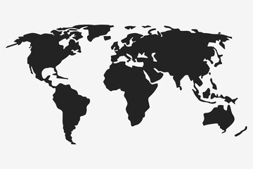 world map  illustration © Predrag