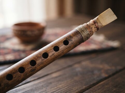 Armenian wooden duduk