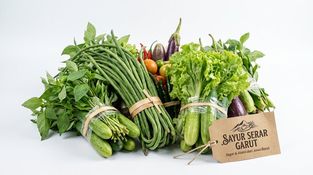 Fresh organic vegetables