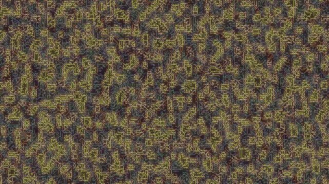 Abstract Circuitry Pattern - Intricate Digital Network Background