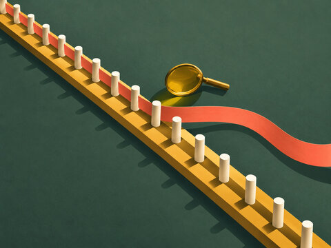 Diverging model output from a stable reference track
