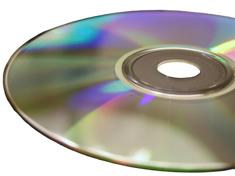 cd or dvd Isolated on transparent background&nbsp;