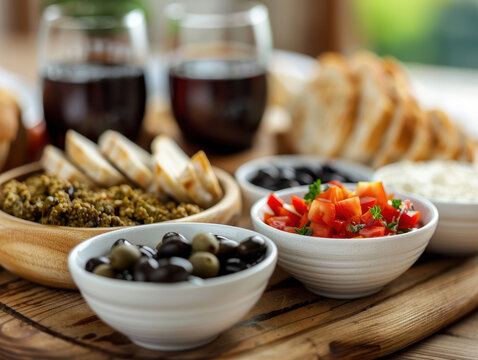 A traditional Jewish meal with kosher food processing, focusing on kosher dietary guidelines and kosher compliance, emphasizing kosher food safety and religious rules