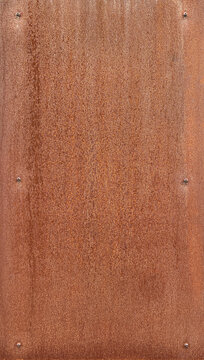 Rusty corten steel metal wall panels texture background