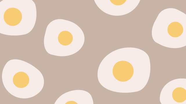 Abstract Egg Pattern Motion Background