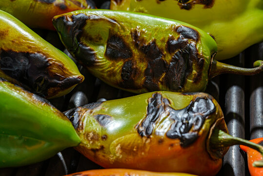 grilled vegetables on the grill
