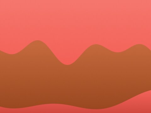 Autumn soft red and orange wave layer backdrop
