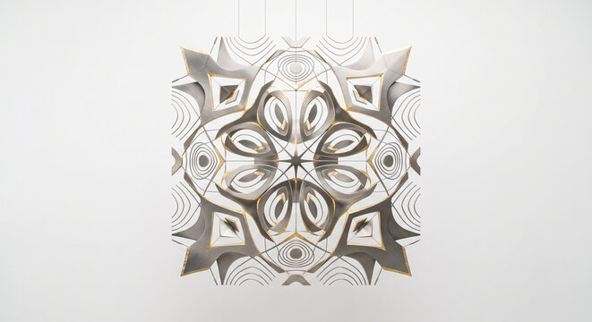 Deconstructivist Carbon-Titanium Spaceframe Truss Background