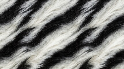 Obraz premium seamless pattern of lemur fur texture