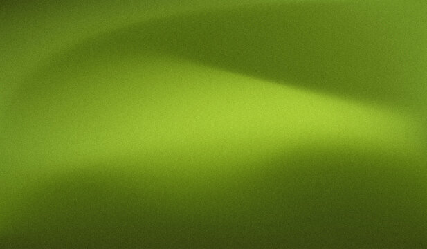 Matcha Green Grainy Gradient Background With Soft Diagonal Light Fold