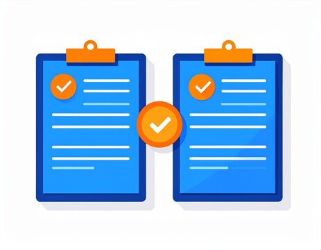 Legal contract review and document compliance visual representation for business administration

