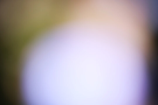 Blurred white object with gradient background in soft focus for abstract design use