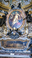 Obraz premium View Of The Altar Of Sant Alessandro Sauli Chapel Inside Pavia Cathedral