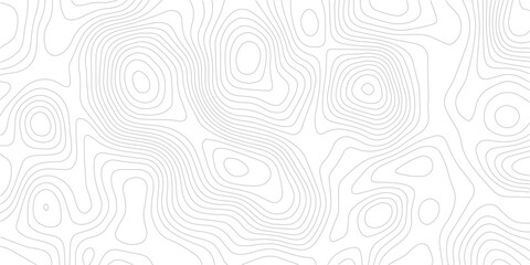 Obraz premium Abstract topographic map lines pattern design on a clean white background with contour lines geographic lines abstract